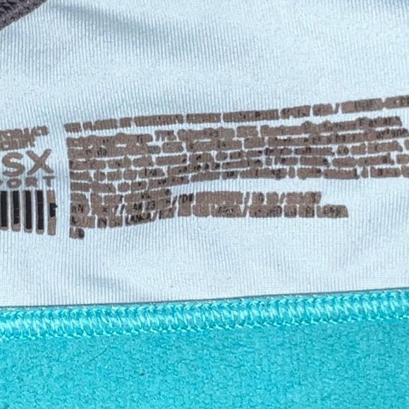 Victoria’s Secret VSX Front Zip Sports Bra Size Large - Picture 5 of 5